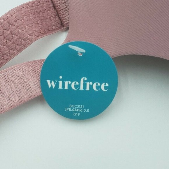 Vanity Fair Beauty Back Wire-Free Bra 38D Pink 71380 New with Tags - Picture 5 of 9